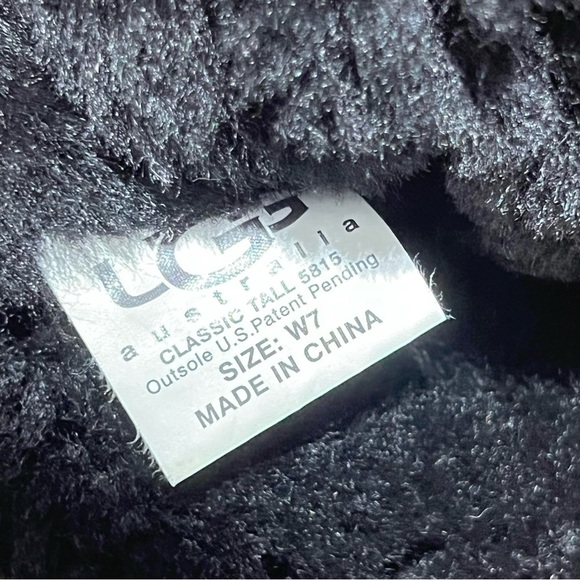 Ugg Black Classic Tall Boots - Picture 10 of 10